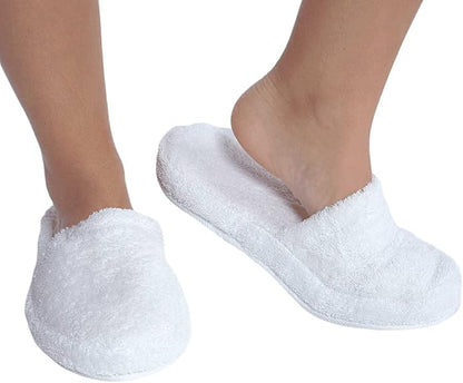 Luxury 100% Cotton Terry Spa Slippers