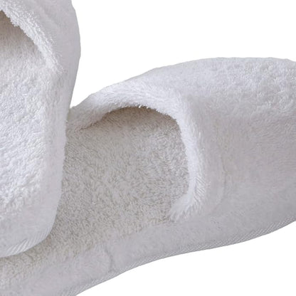 Luxury 100% Cotton Terry Spa Slippers