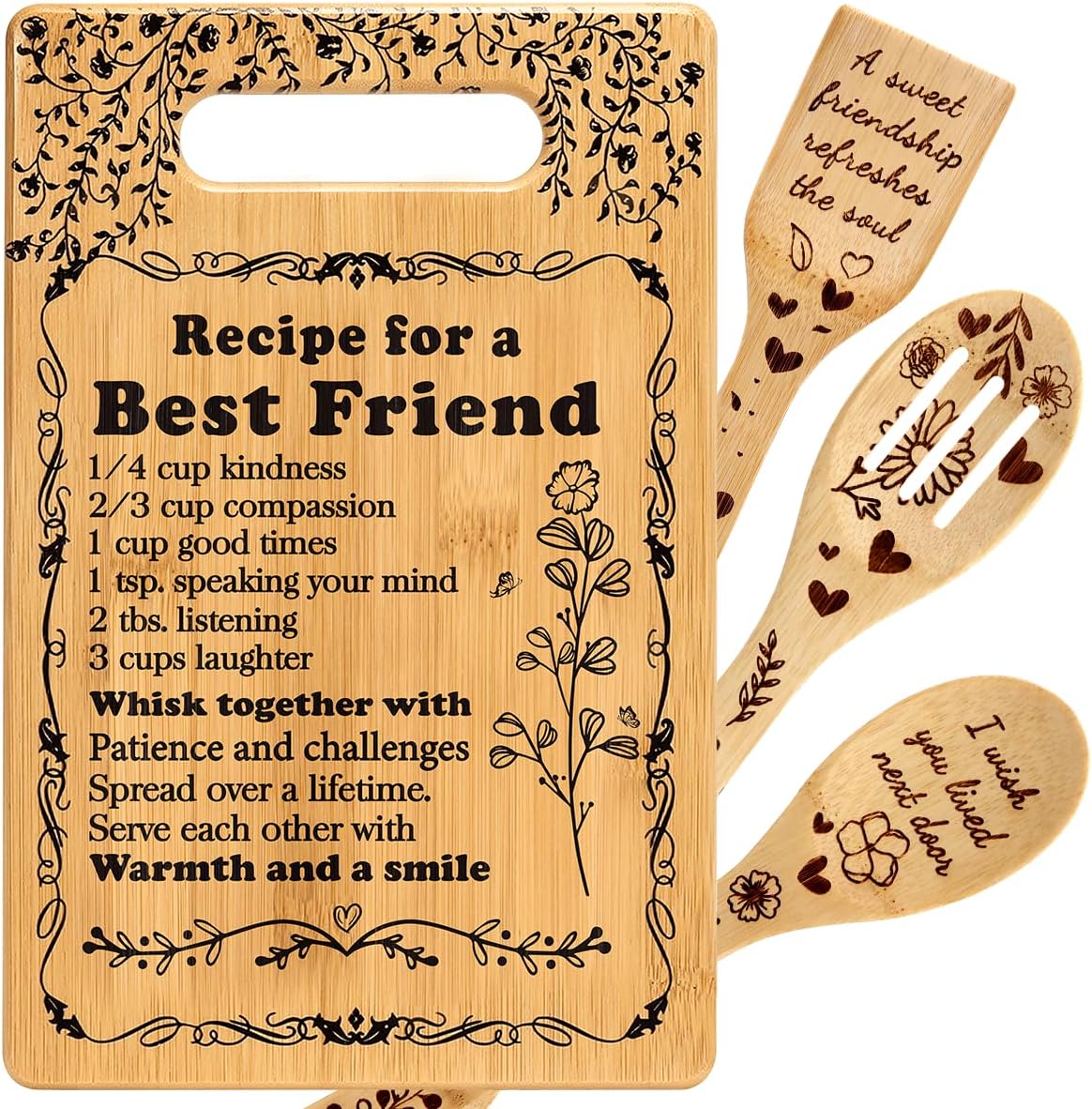 Birthday Friendship Gifts for Women Friends Cutting Board