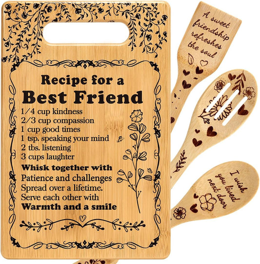 Birthday Friendship Gifts for Women Friends Cutting Board