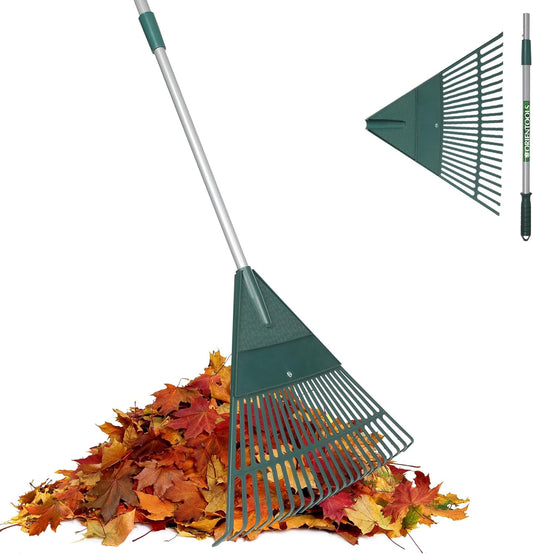 Garden Leaf Rake, Garden Rakes for Lawns