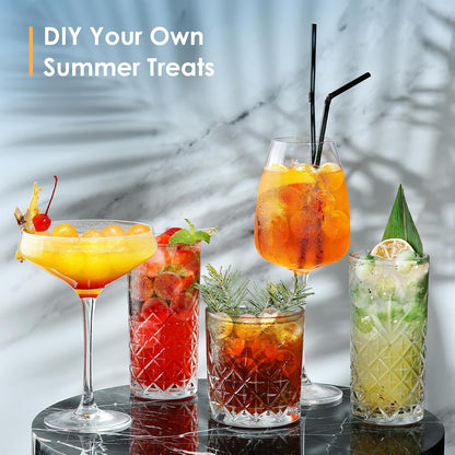 Round Ice Cube Tray with Lid & Bin Ice Ball Maker Mold